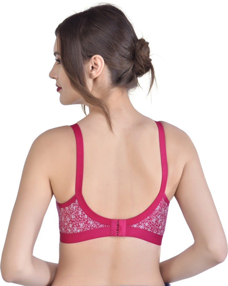 Buy online Pink Printed Minimizer Bra from lingerie for Women by Alishan  for ₹269 at 76% off
