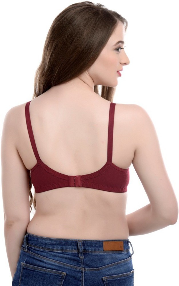 Maroon Daily Wear Bras Lekha Myb245 in Bangalore at best price by Mybra  Lingerie Pvt Ltd - Justdial