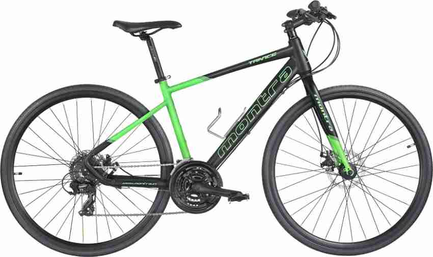 Montra TRANCE PRO GREEN 700C T Hybrid Cycle City Bike Price in India Buy Montra TRANCE PRO GREEN 700C T Hybrid Cycle City Bike online at Flipkart