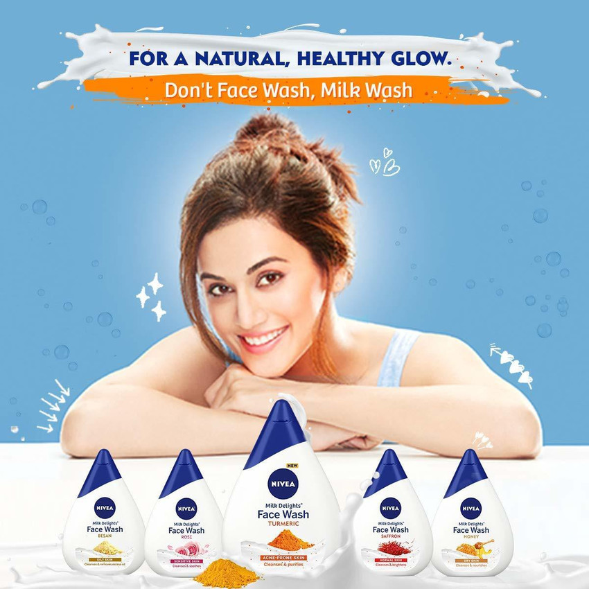 Nivea face wash for on sale women