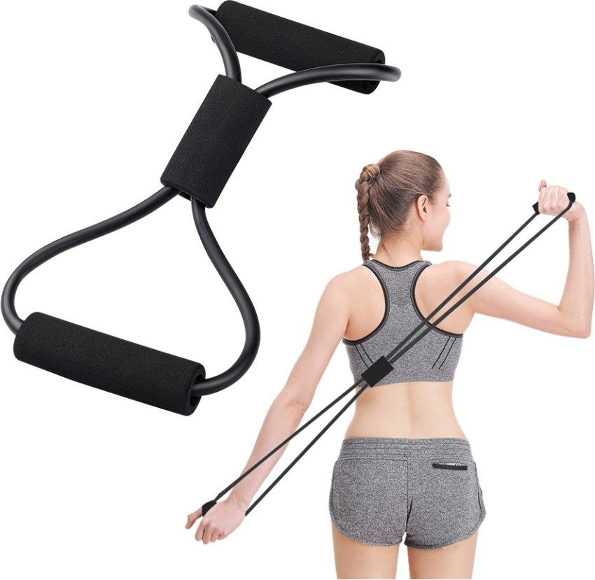 NKD 3 Home Fitness Stretching tube Figure 8 Band Resistance Tube