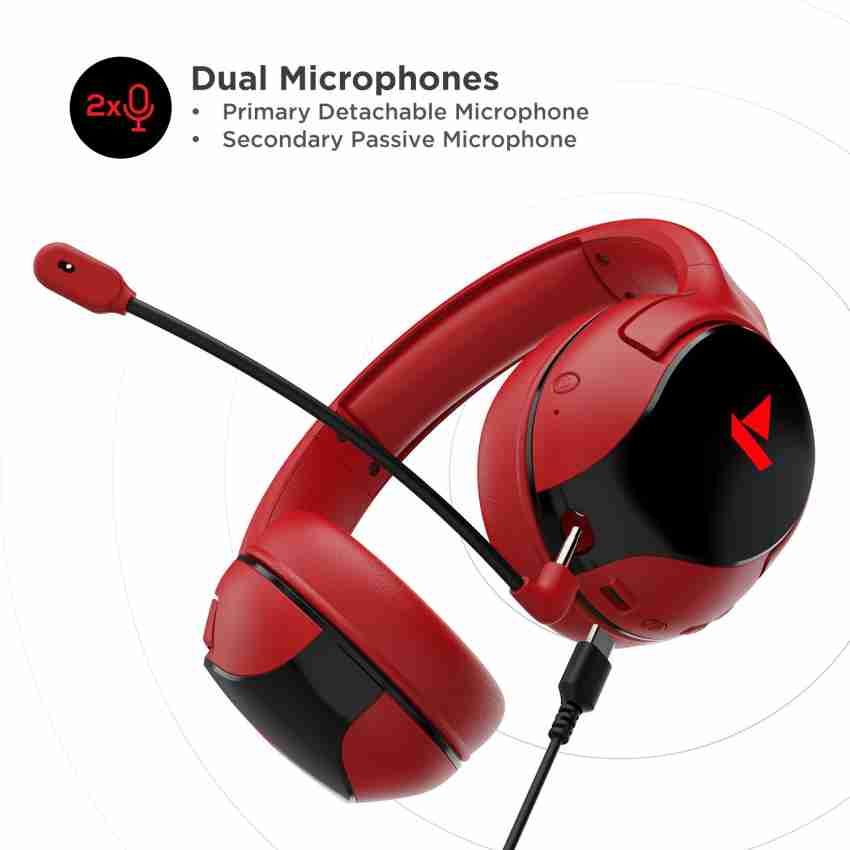 boAt Immortal IM1300 Bluetooth Gaming Headset Price in India - Buy boAt  Immortal IM1300 Bluetooth Gaming Headset Online - boAt 