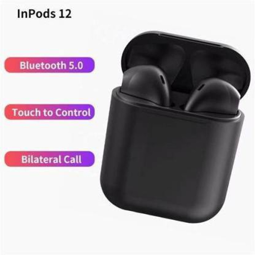 Inpods 12 case charging outlet