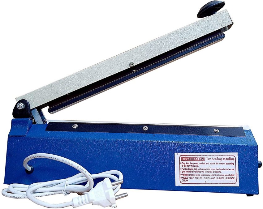 Buy METRONIC Impulse Sealer 8 inch Manual Heat Sealer Machine for Plastic  Bags Shrink Wrap Bag Sealers Heavy Duty Sealing Machine With Repair Kit  Blue Online at desertcartINDIA