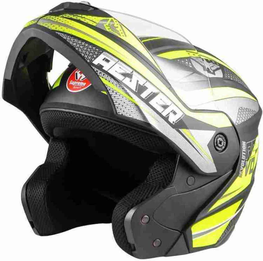 4U SUPREME AESTER FLIP UP Motorbike Helmet Buy 4U SUPREME AESTER