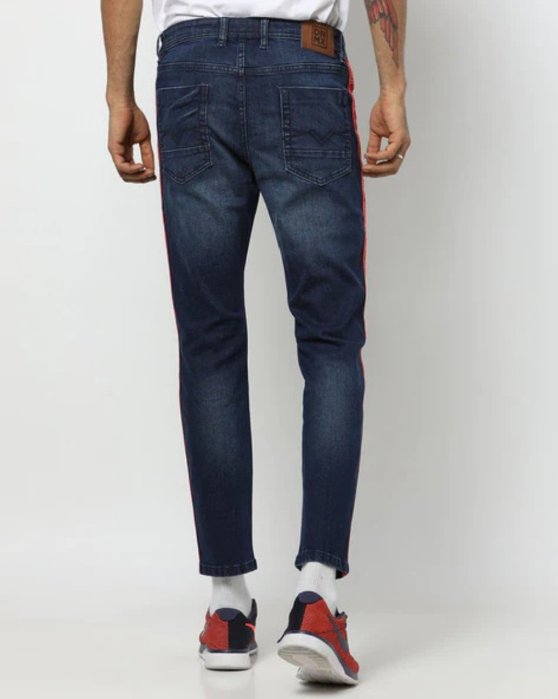 Buy Navy Blue Jeans for Men by DNMX Online