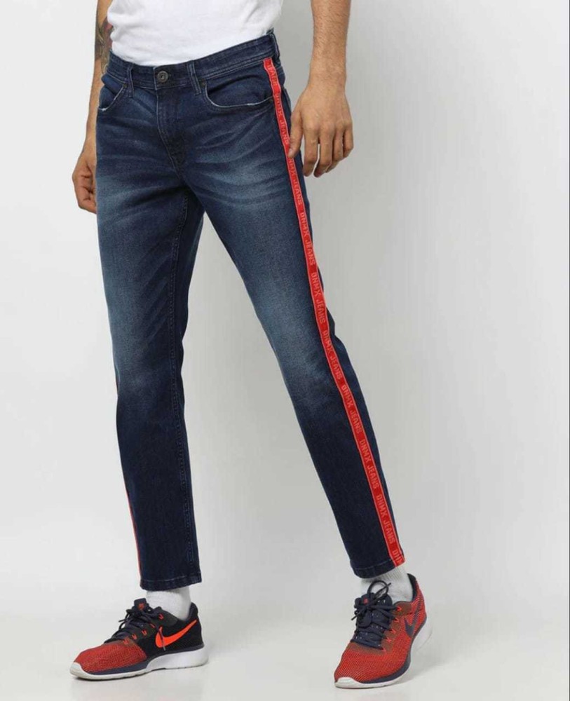 Strip jeans hot sale for men