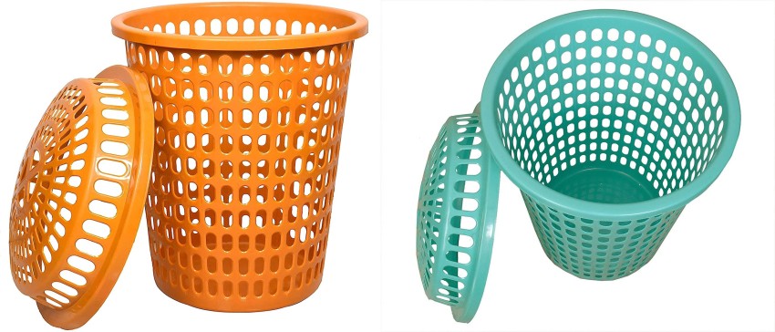 mastBus 50 L Orange, Green Laundry Basket - Buy mastBus 50 L Orange, Green Laundry  Basket Online at Best Price in India