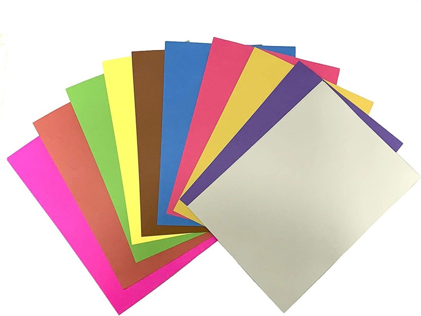 Colour Paper 100 Sheets, Multi Colors - A4 Size – Karachi Stationers