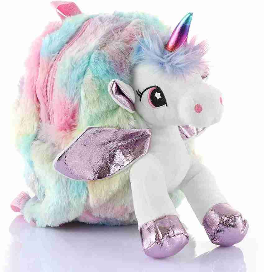 Flipkart Urban Festivities Cute Unicorn Soft Plush Backpack