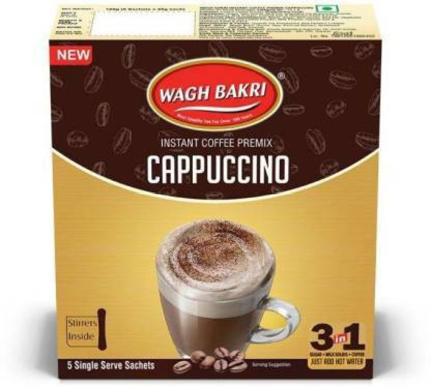 Nescafe Gold Cappuccino Instant Coffee Premix, 125g (5 Sachets x 25g)