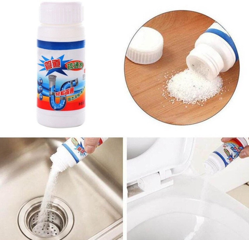 Buy NEPROENT Sink Cleaner Drain Powder Drainage Block Remove Hair Remove  from PVC Pipe use in Home Cleaner Toilet Cleaning Pipe Cleaner and Bathroom  wash (pack of 3) Online at Best Prices