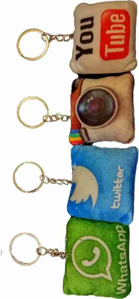 Instagram best sale logo keychain