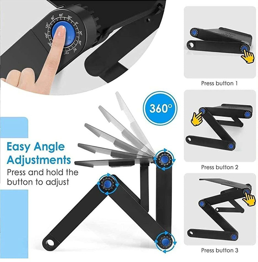 Slypnos adjustable laptop shop stand