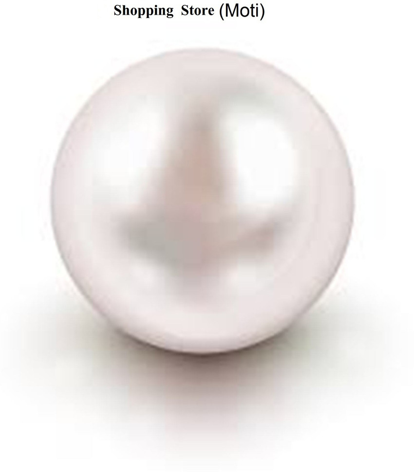 Shopping Store Pearl Gemstone carat 8.25 Moti Mukta Planet