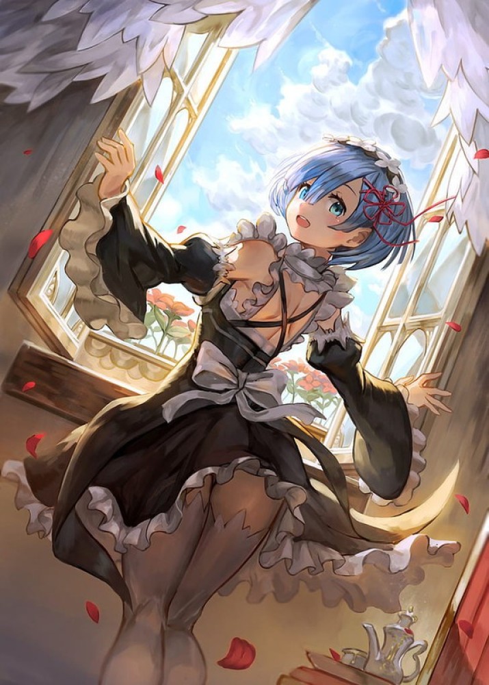 Rem Re Zero Re Zero Kara Hajimeru Isekai Seikatsu Anime Girls AnimeMatte  Finish Poster Paper Print - Animation & Cartoons posters in India - Buy  art, film, design, movie, music, nature and