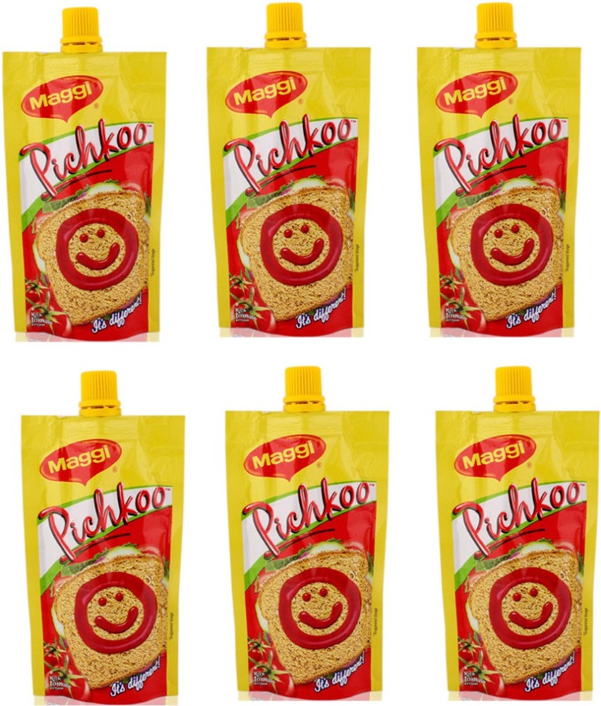 Maggi Pichkoo Tomato Ketchup - 540g Pouch(90g*6) Ketchup Price in 