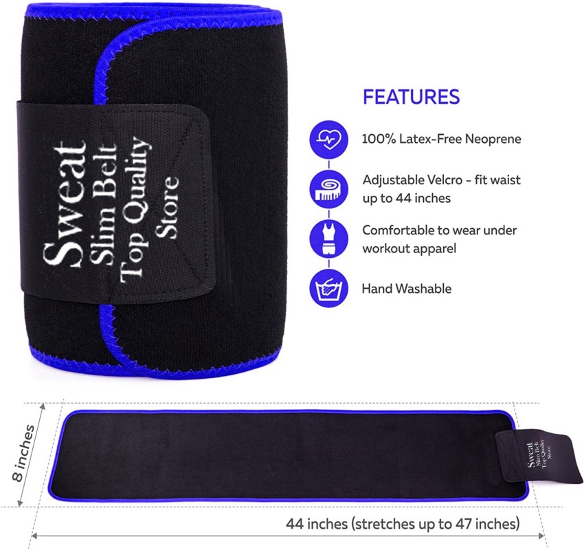 Rianz Sweat Waist Trimmer Belt Premium Waist Fat Burner Slimming Belt For  Men & Women at Rs 164, Slimming Belt in New Delhi
