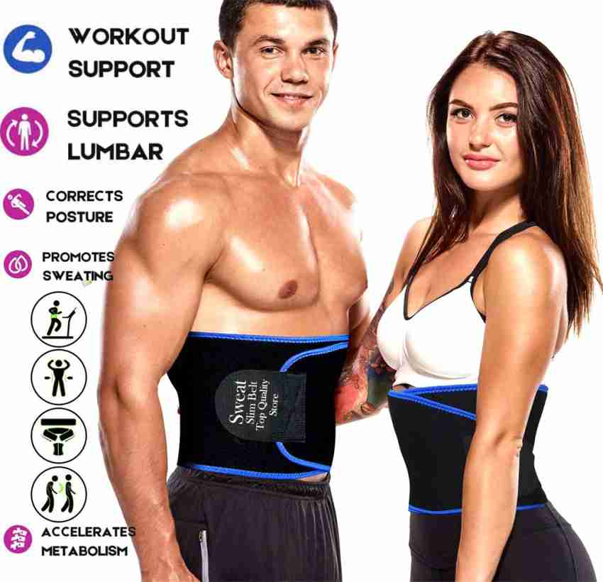 Top Quality Store Original Sweat best slimming belt Premium Waist Trimmer  weight loss/Fat loss/ Fat lose/Belly/ Tummy Reducing/ Stomach Fat Burner/  Wrap Tummy Control/ Body Slim Look/ Running Travel Tummy Workout Belt/  Shape wear/ Exercise Hot