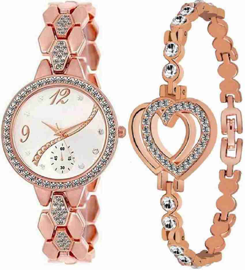 DOWNTOWN DT ROSE GOLD COMBO New Fashion Designer Watch For Grils Analog Watch For Girls Buy DOWNTOWN DT ROSE GOLD COMBO New Fashion Designer Watch For Grils Analog Watch