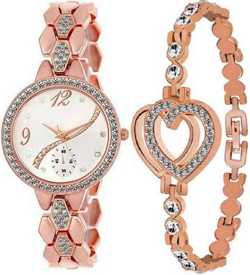 Rose gold designer discount watch