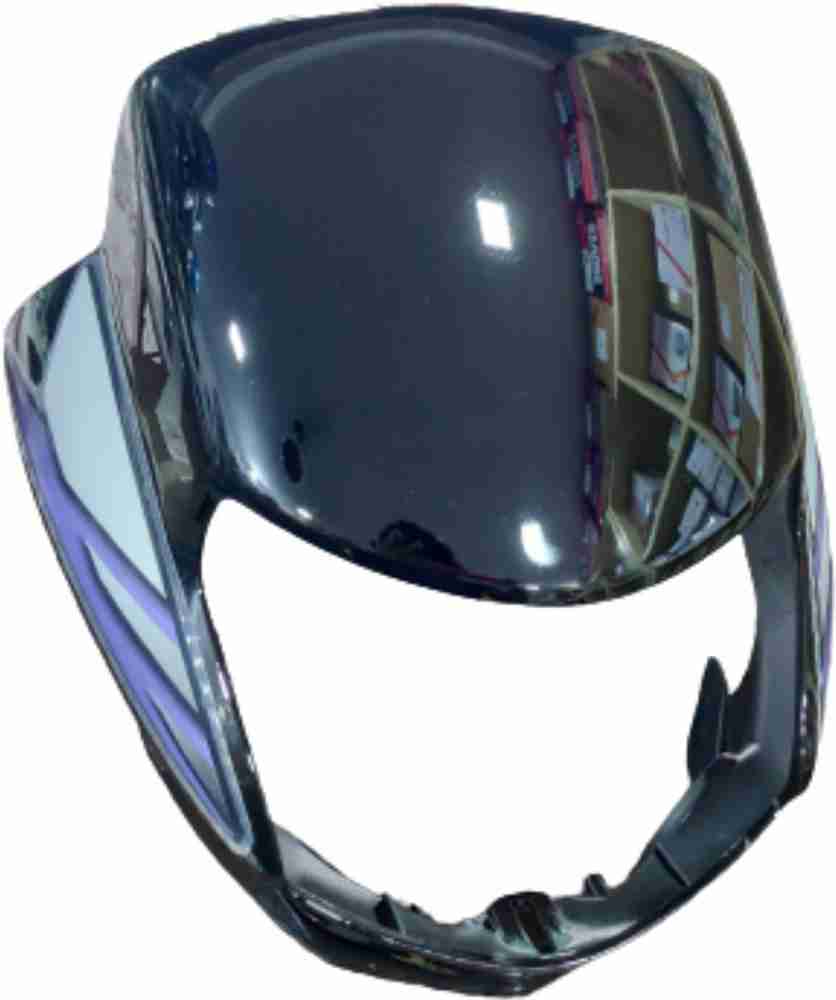 Sai CD DELUXE NEW MODEL BLACK WITH BLUE STICKER Bike Headlight Visor Price in India Buy Sai CD DELUXE NEW MODEL BLACK WITH BLUE STICKER Bike Headlight Visor online at Flipkart