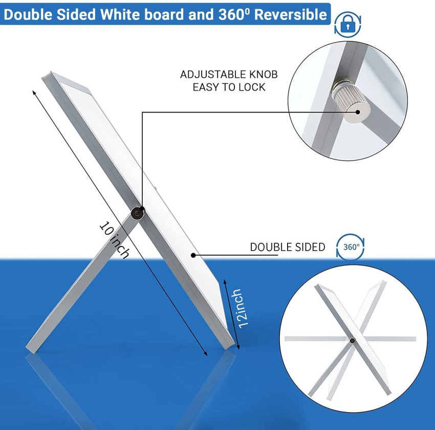 Stand Steady Mobile Whiteboard | Double-Sided Magnetic Dry Erase Board on Wheels | Extra Tall 74 inch Easel White Board | Portable White Board with