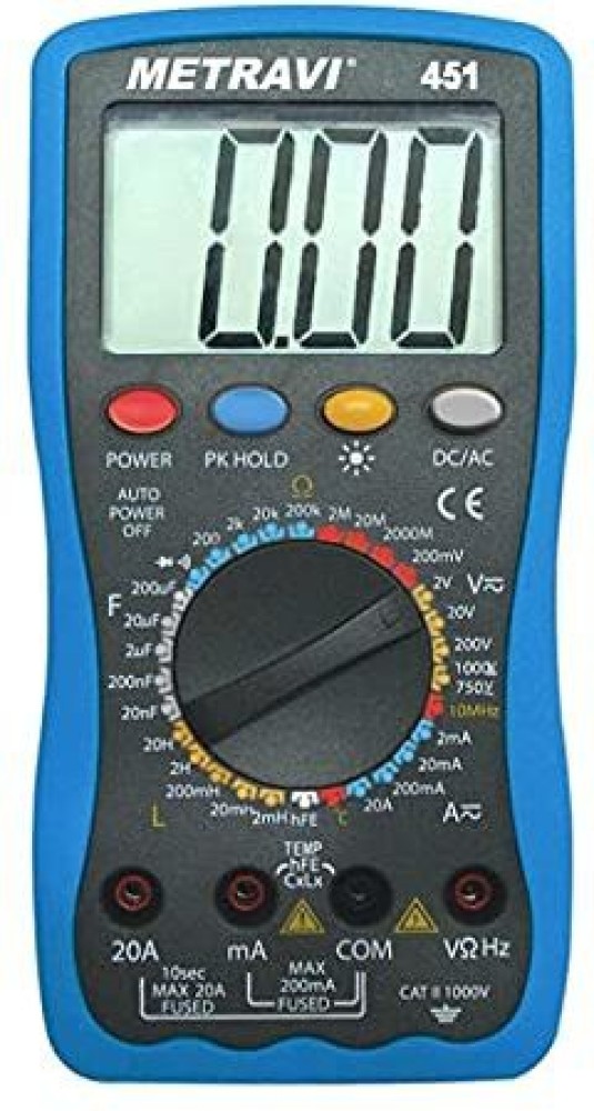 What is an Auto-ranging Multimeter? - Metravi Instruments