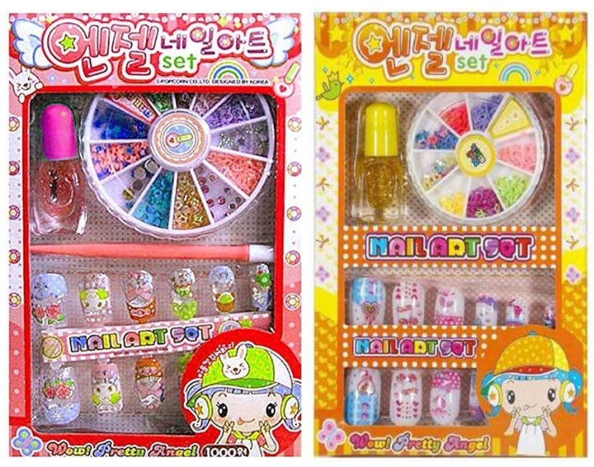 Multicolor Nail Boutique Nail Art Kit Includes Press On Nails for Kids, For  Personal, Type Of Packaging: Box at Rs 90/piece in New Delhi