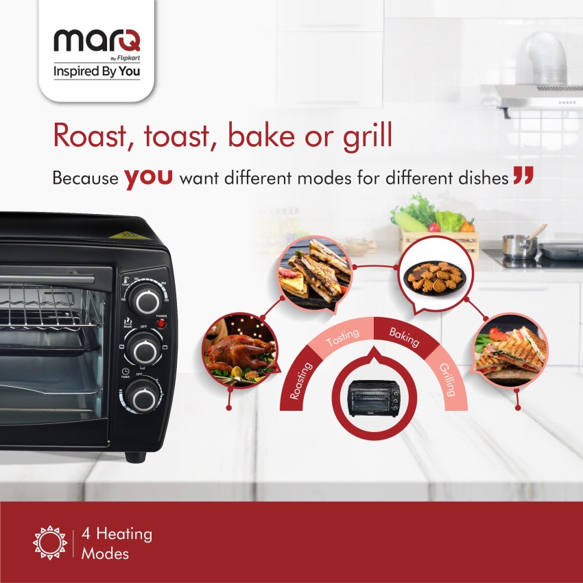 Marq oven toaster deals grill