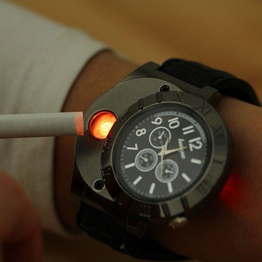 Wrist watch 2025 with lighter