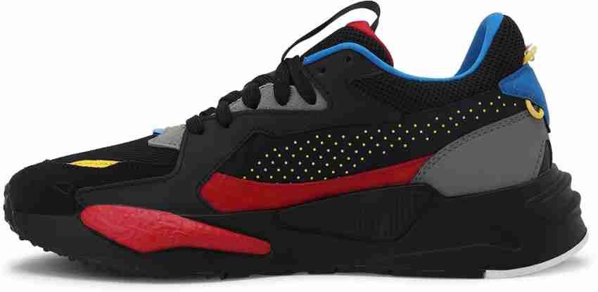 Puma rsx black and hot sale red