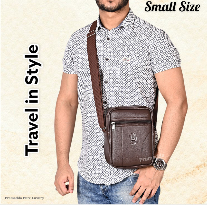 Mens luxury sling hotsell bag