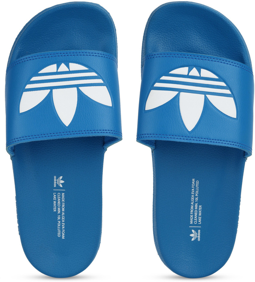 Pale blue 2025 adidas slides