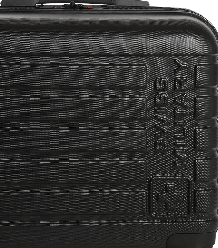 SWISS MILITARY 15 Inch Overnighter Trolley Bag with USB Charging