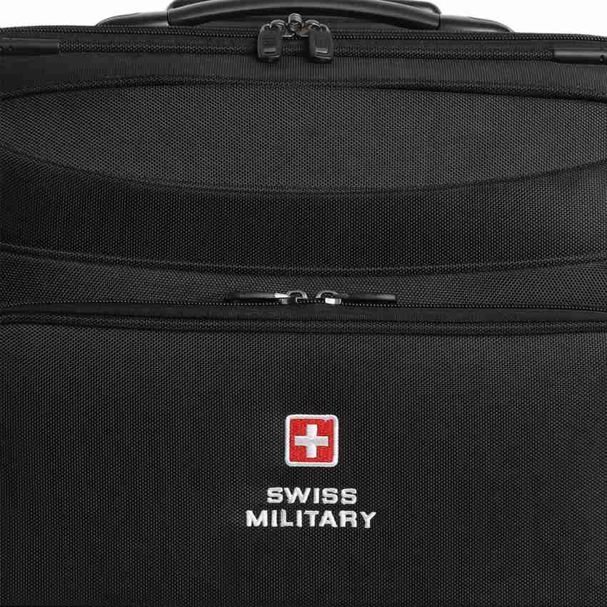 Laptop overnighter trolley bag swiss outlet military