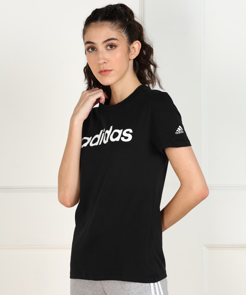 Black adidas womens t orders shirt