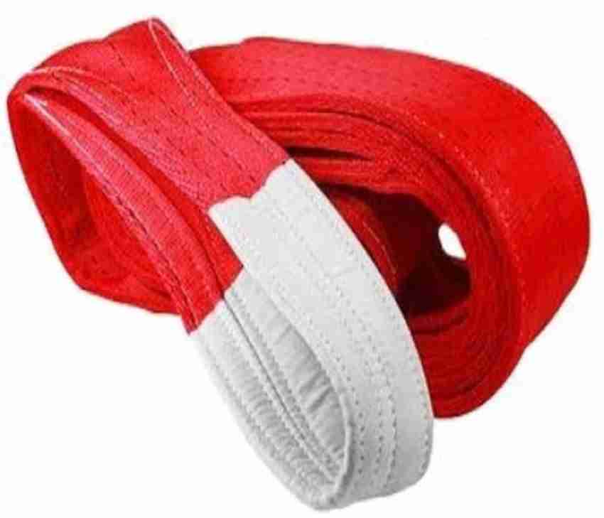 Polyester webbing sling lifting belt for crane use(5 TON 3 MTR, Red)