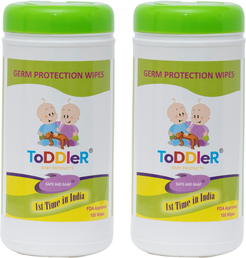 TODDLER BABY PRODUCTS Germ Protection Wet Wipes for Skin