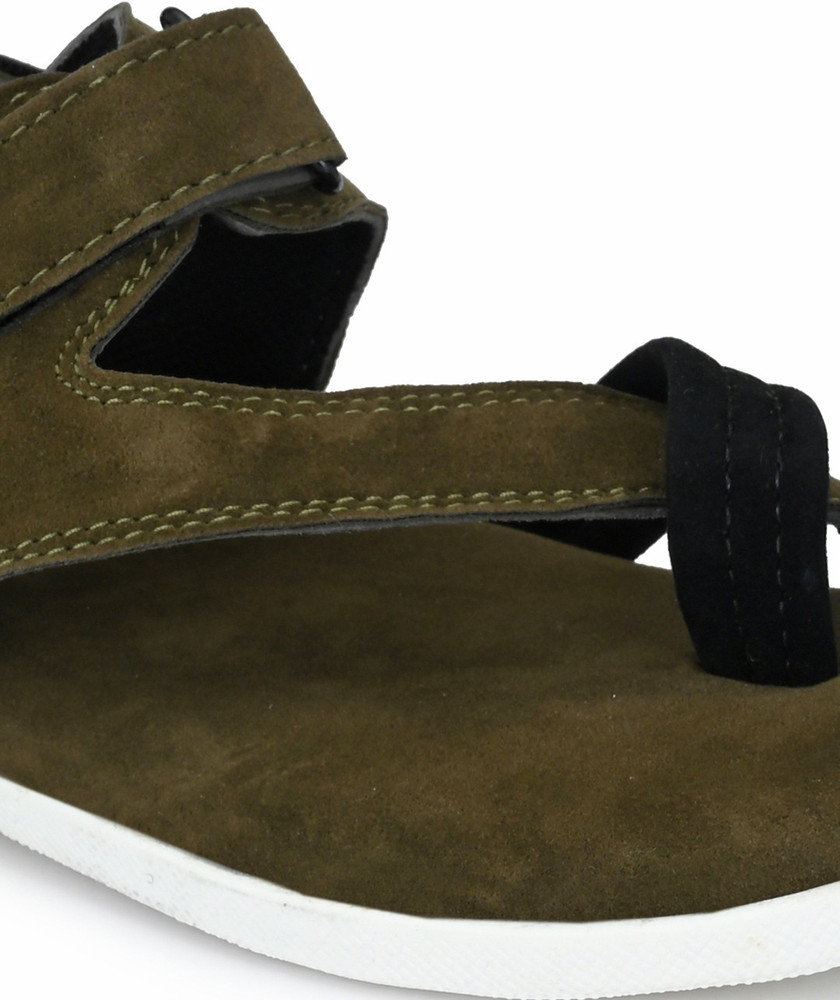 Big fox suede leather sandals hotsell