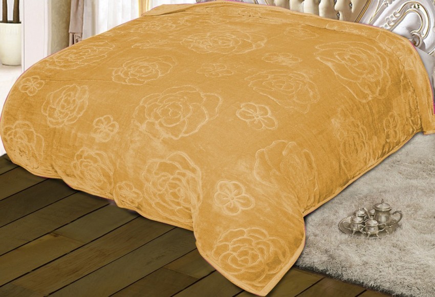 Signature Floral Double Mink Blanket for Heavy Winter - Buy Signature Floral  Double Mink Blanket for Heavy Winter Online at Best Price in India