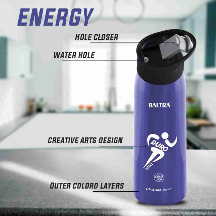 600ml Stainless Steel Sports Bottle - JetPrint