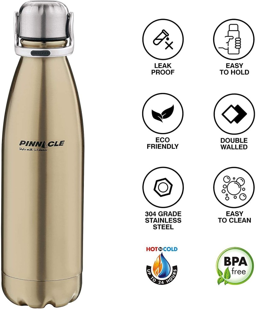 Pinnacle Vacuum Insulated Eco-Friendly Travel Tumbler with Straw