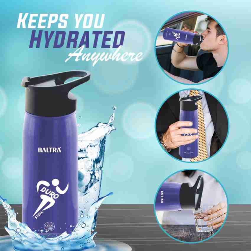 600ml Stainless Steel Sports Bottle - JetPrint