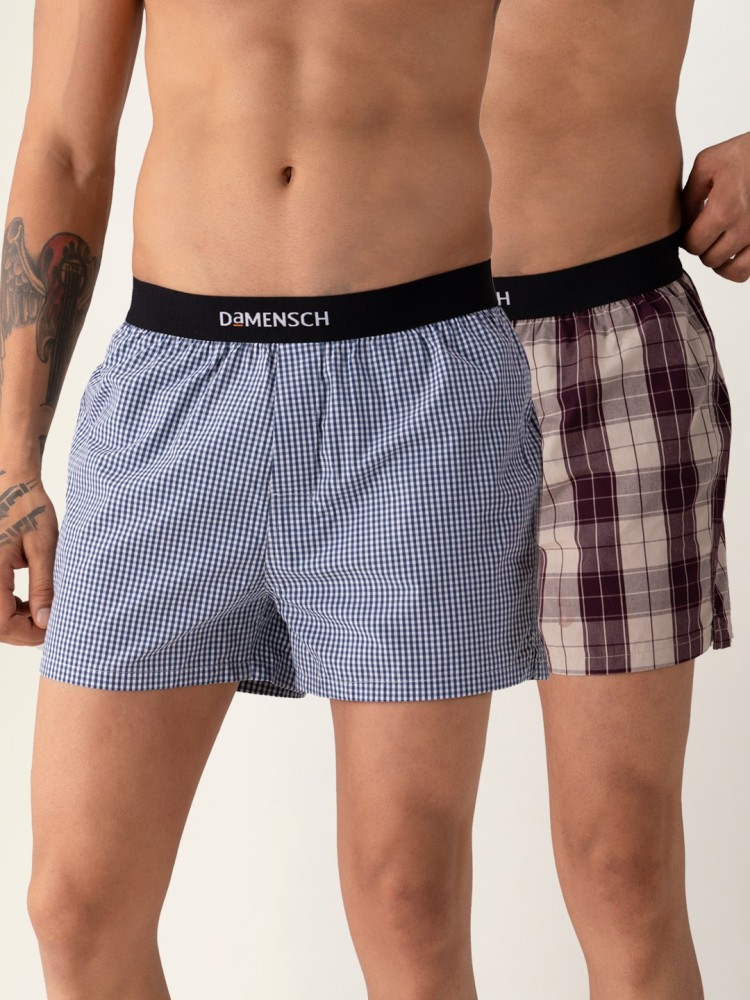 Set of 3 Boxer Shorts for Men @ 15% off Online - DaMENSCH