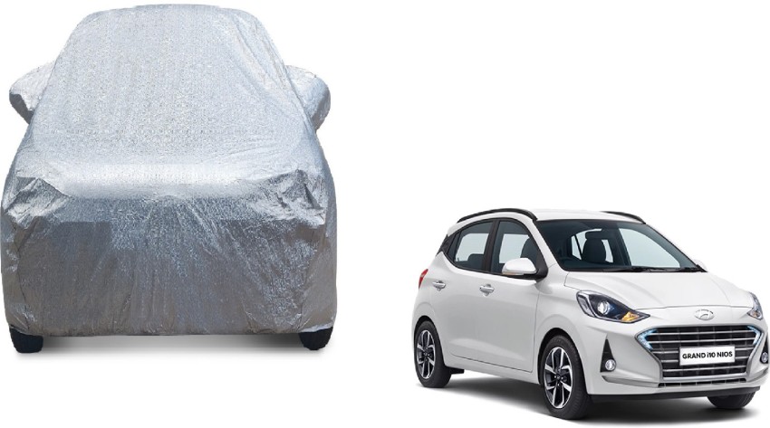 AUTYLE Car Cover For Hyundai Grand i10 Nios (With Mirror Pockets) Price in  India - Buy AUTYLE Car Cover For Hyundai Grand i10 Nios (With Mirror Pockets)  online at