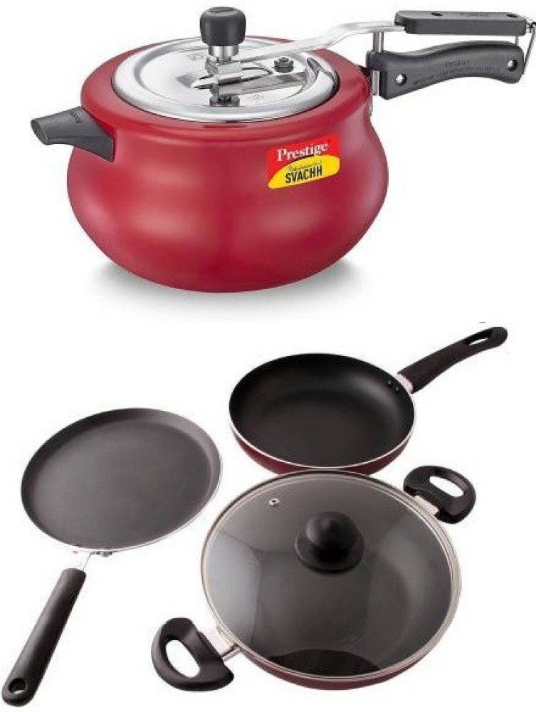 Prestige DLX BYK SET Induction Bottom Non Stick Coated Cookware