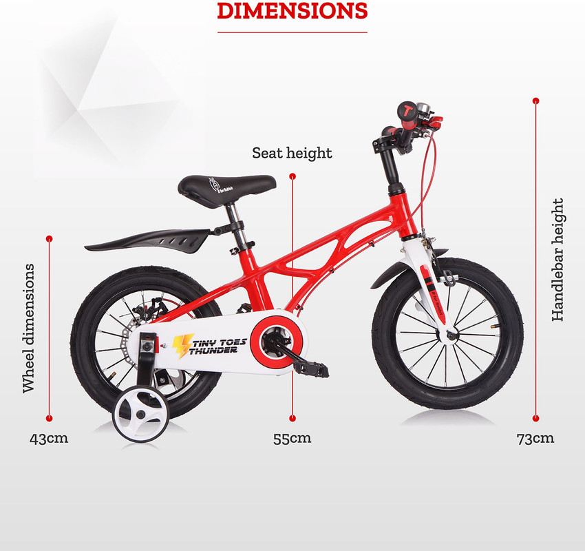 Kids bike dimensions sales