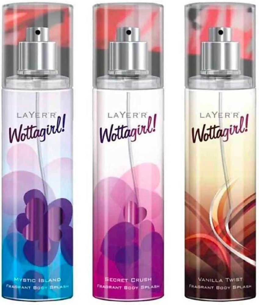 Layer r Shot Wottagairl Mystic island Secret crush Vanila
