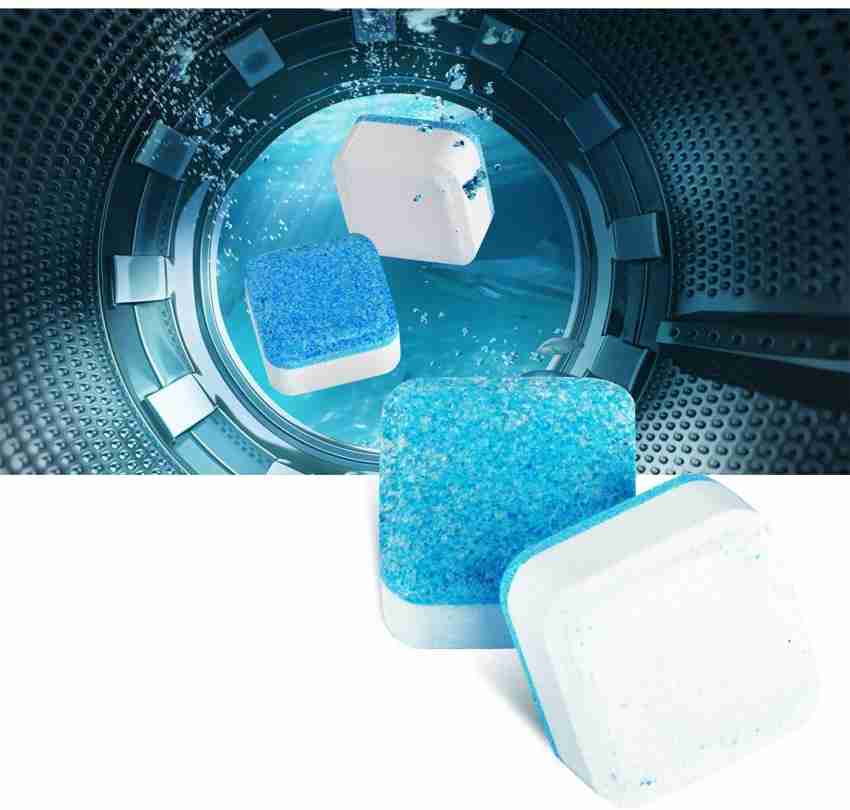 Washing Machine Cleaner Descaler 24Pcs - Deep Cleaning Tablets For HE Front  Loader & Top Load Washer, Clean Inside Drum And Laundry Tub Seal 